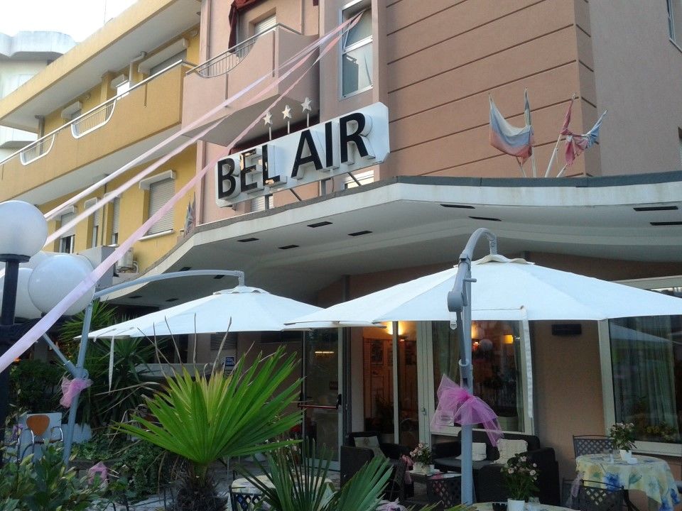 Hotel Bel Air Rivazzurra Di Rimini Екстериор снимка